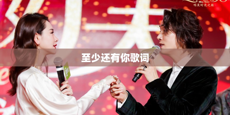 至少还有你歌词