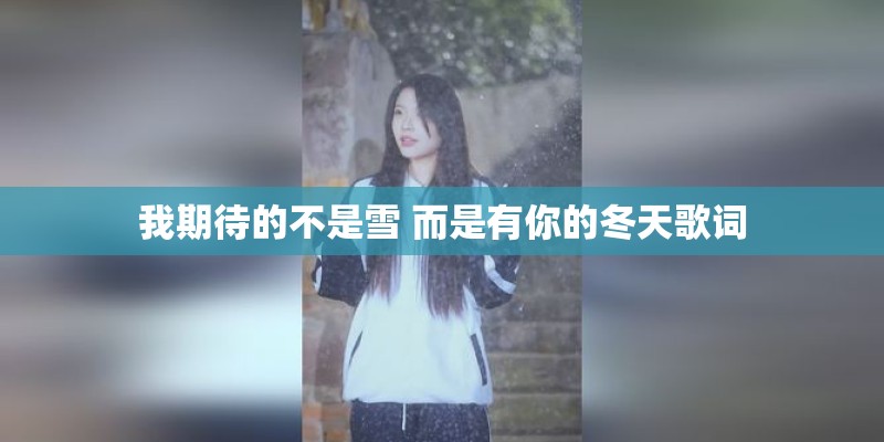 我期待的不是雪 而是有你的冬天歌词